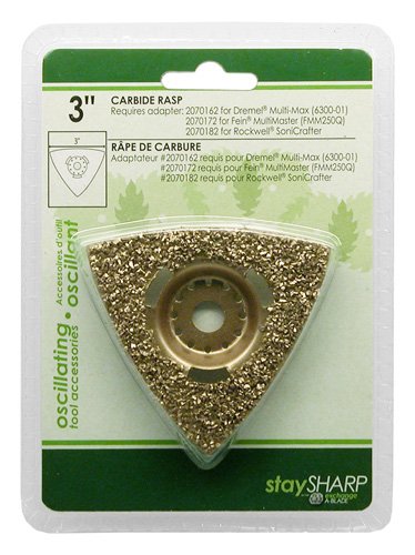 Exchange-a-Blade 2070092 Stay Sharp Oscillating Triangle Carbide Rasp
