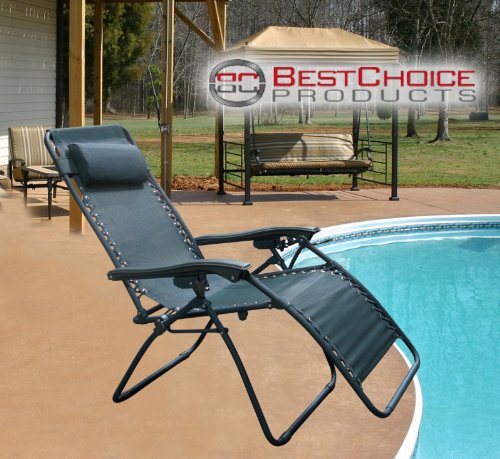 New Case of (2) Green Zero Gravity Chairs Recliner Lounge Patio Chairs Folding