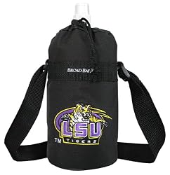 LSU Tigers Water Bottle Holder and Bottle LSU Sport Fitness Workout Gifts and Gift Ideas For Man Men Him Her Women Ladies Runners Joggers Sports OFFICIAL NCAA MERCHANDISE Water bottle