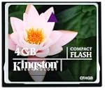 Kingston Compact Flash - 4096 MB