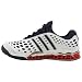 Adidas Men's ADIDAS a CUB ACCELERATOR TENNIS SHOES 9 (RUN WHITE/COL NAVY/DARK ORANGE)