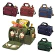 Malibu Shoulder Pack w/ Deluxe Picnic Service For 2 (Pine Green)