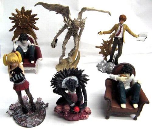 Childrens Toyshop  Toys : Death Note: Death Note Real Figure Collection(set of 6)