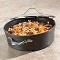 Calphalon Contemporary Nonstick 5-Quart Saucier with Glass Lid