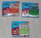 Fruit of the Loom Cotton Women's Thongs 9-Pairs Size 6/Medium