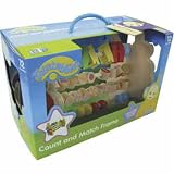 Wooden Teletubbies Count and Match Abacus