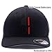 G&B Thin Red Line Spartan Helmet Cap. Embroidered. 6477 Flexfit (L/XL, Black-2)
