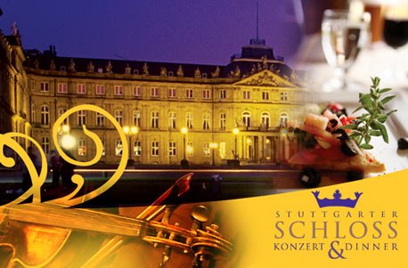 Produkt-Bild: Konzert-Dinner f&uuml;r 2 im Schloss Stuttgart