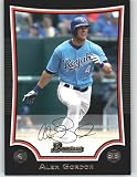 2009 Bowman #134 Alex Gordon - Kansas City Royals (Baseball Cards)