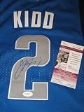 Jason Kidd, Signed Autographed Dallas Mavericks Jersey Coa Jsa Authenticated