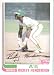 1982 Topps # 610 Rickey Henderson Oakland Athletics Baseball Card