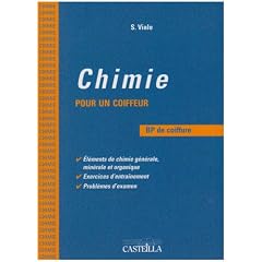 Chimie pour un coiffeur : BP de coiffure