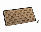 【並行輸入】グッチ GUCCI 長財布 233025 F4C7N 9769 GGキャンバス×カーフ (ベージュ×ブ...