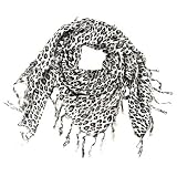 Produkt-Bild: Tuch-Schal mit Leoprint PATTY grey