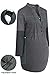 Zeagoo Women's Split V-Neck Maternity Clothes Breastfeeding and Nursing Blouse Tops
