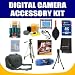 Deluxe Accessory Kit for Ricoh CX1, R10, R8, R7, R6 Digital Cameras with Complimentary FREE Exclusive Super Deal Micro Fiber Cleaning Cloth