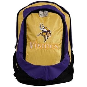 Minnesota Vikings Embroidered Team Logo Backpack