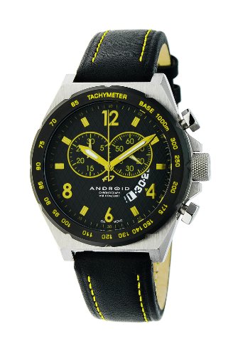 Android Men's AD449BY  Interceptor Chronograph Rubber Strap Watch
