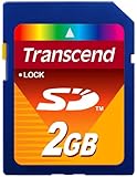 Transcend 2 GB SD Flash Memory Card (TS2GSDC)