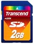 Transcend SD�J�[�h 2GB  TS2GSDC