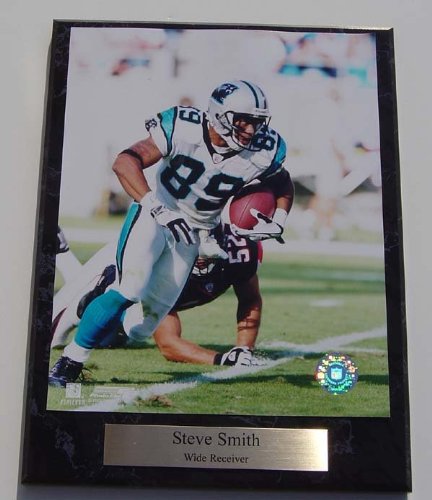 Encore Select 510FBCAR89 Carolina Panthers Steve Smith No. 89 9X12 Photo Plaque