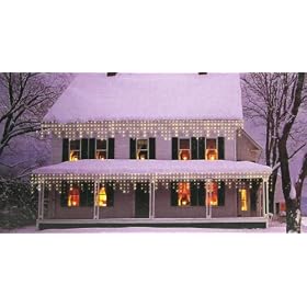 100 Winter Holiday Icicle Christmas String Lights by LB International