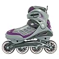 Women's Roller Derby Hybrid G800 Inline Skate - Gray/Purple