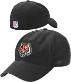 Cincinnati Bengals -Black- Tiger Logo Fitted Sideline Slouch Hat