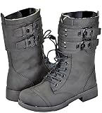 Pazzle Roxy-01 Black Women Riding Boots