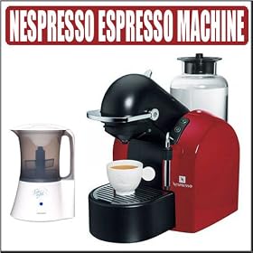 Nespresso D290R Automatic Espresso Machine (Red and Black) w Milk Frother by Nespresso