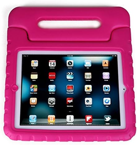 Jbasic Ipad 2 3 4 Case for Kids Case EVA Shockproof Case for Kids Children for Apple Ipad 2/3/4 (Rose)