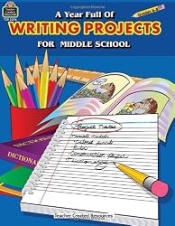 A Year Full of Writing Projects for Middle School