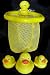 Rubber Ducky Bathtub Storage Basket & Toys