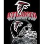 Northwest Atlanta Falcons Gridiron Fleece Throw