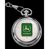 John Deere Montana Silversmiths Silver Pocket Watch