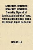 Sororities: Christian sororities, Delta Sigma Theta presidents, List of Delta Sigma Theta sisters, Marcia Fudge, Dorothy Height