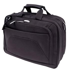 Travelon Checkpoint Friendly Split Compartment Briefcase, 15.4 Laptop