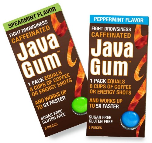 Java Gum - Caffeinated Energy Gum