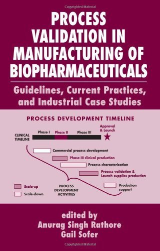 Process Validation in Manufacturing of Biopharmaceuticals: Guidelines, Current Practices, and Industrial Case Studies: 29 (Biotechnology and Bioprocessing) On Sale