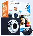 Laptop Webcam, Logicam Webcam Laptop Camera, Skype Webcam, Mini Retractable USB Webcam, Web Camera with Built-in Microphone, Light Weight (25g) - Plug and Play no driver needed, Works with Skype Yahoo MSN Etc - (SAME OR NEXT DAY DISPATCH)