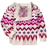 GYMBOREE(ジンボリー) オープンフロントポンチョ プラム フェア アイル トップスカーディガン S【並行輸入】