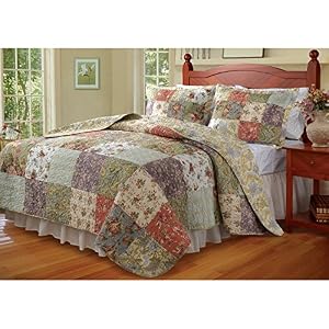 Blooming Prairie Quilt Set Size: Twin