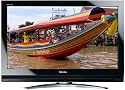 Toshiba 32 C 3530 DG 32 Zoll / 82 cm 16:9 "HD-Ready" LCD-Fernseher mit integriertem DVB-T Tuner piano-schwarz/silber