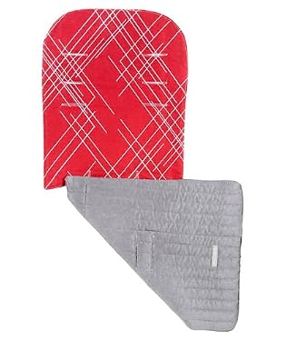 Maclaren Buggy Liner - Argyll Scarlett Silver