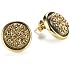 Marcia Moran Gold Druzy Stone C