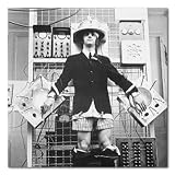 Ringo Starr B&W Matte Photograph - 12x12 Inches