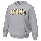 Nike Idaho Vandals Ash Classic Arch Lettering Hoody Sweatshirt (Medium)