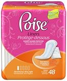 Poise Pantiliners, Case of Six-48 Count (288 Pantiliners)