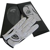 Callaway Premium Leather Men's Golf Gloves - - 3 Glove Pack goes on left hand - Med-Large size
