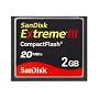 SanDisk SDCFX3-002G-A21 2GB x20MB/sec Extreme III CF Card